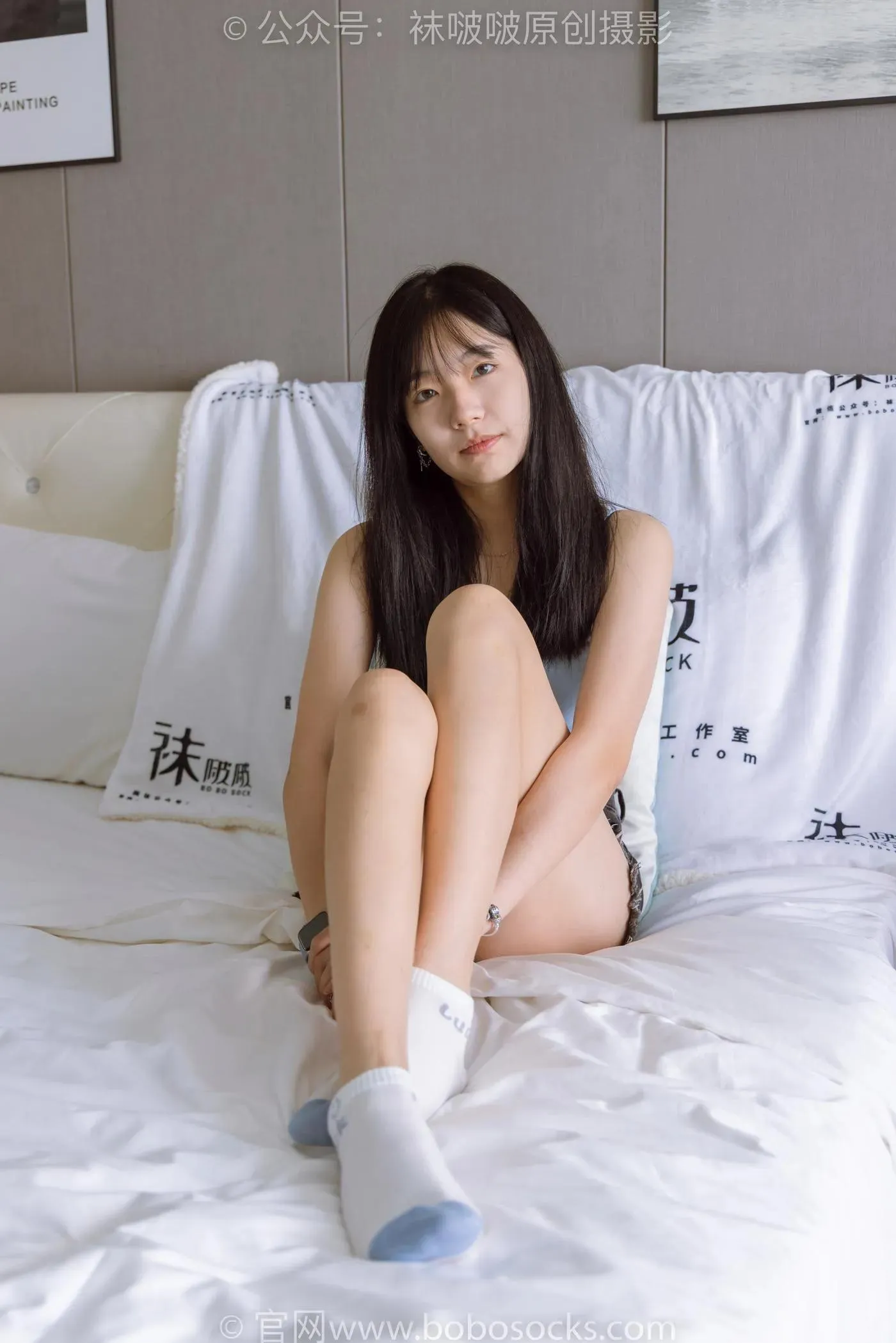 [BoBoSocks袜啵啵]NO.174 小甜豆-高跟长靴、白棉袜、裸足 [178P]插图2